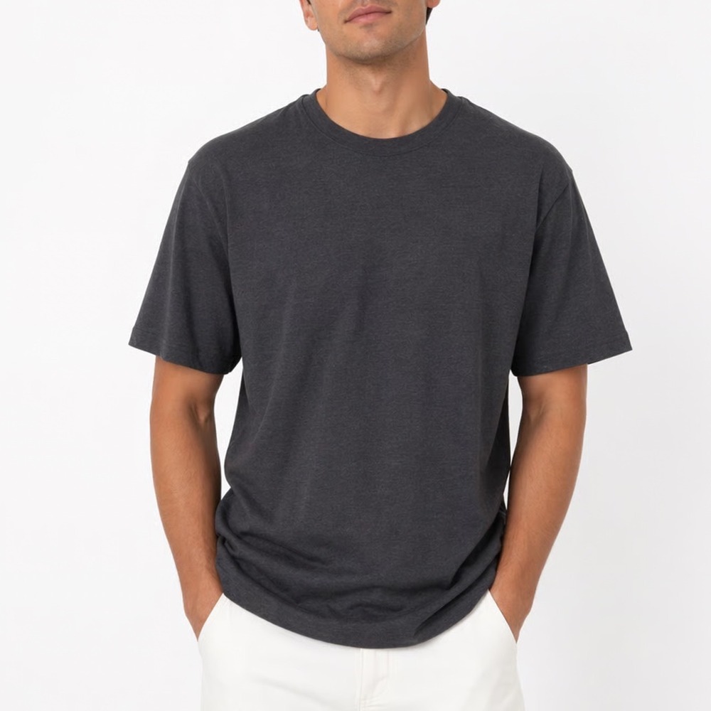 Fresh Clean Threads T-Shirt Men 2XL Black Cotton Short Sleeve Crew Neck Pullover